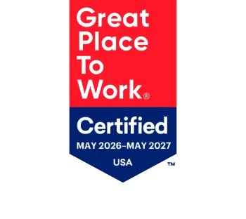 Great Place to Work Certified May 2026-May 2027