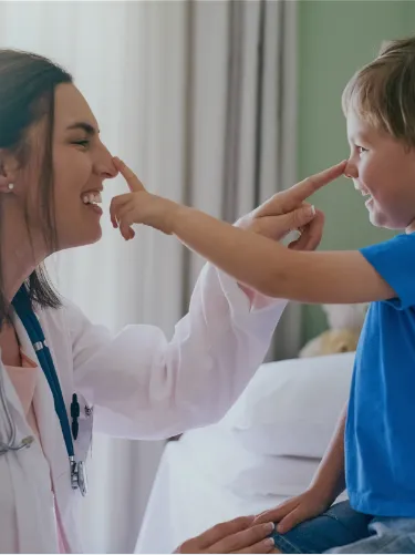 doctor and kid